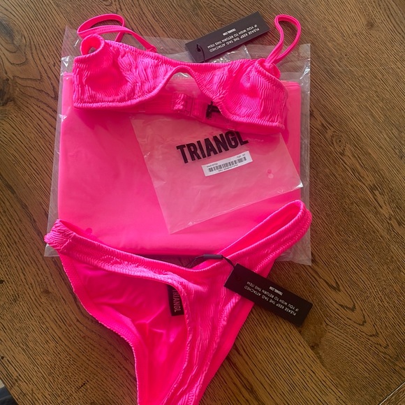 triangl swimwear Swim Triangl Bikini Brand New Poshmark